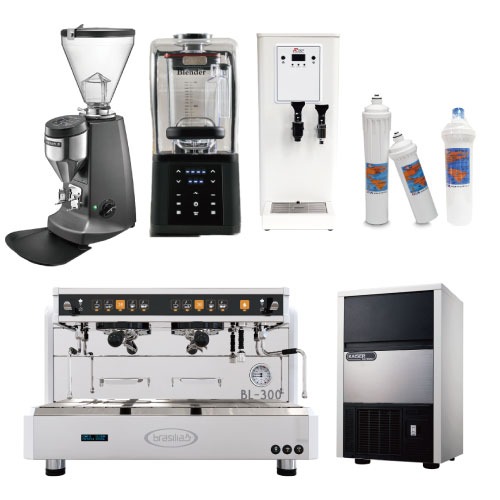 브라질리아  BRASILIA BL- 300 커피 머신기 카페 창업 7종 패키지